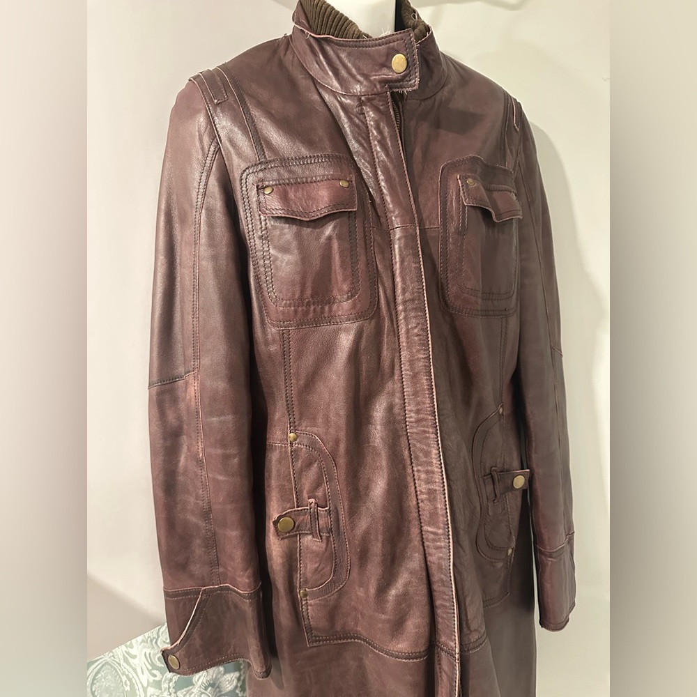 Danier leather coat